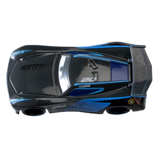 Coche de juguete de aleación 1:55 Disney Pixar Cars 3 Jackson Storm, modelo de metal, vehículo de carreras, juguete para niños, diseño detallado
