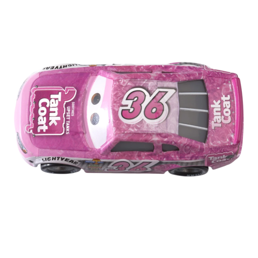 Coche de juguete de aleación 1:55 Disney Pixar Cars 3 Reb Meeker, modelo de metal, coche de carreras inglés, juguete para niños, modelo de película coleccionable
