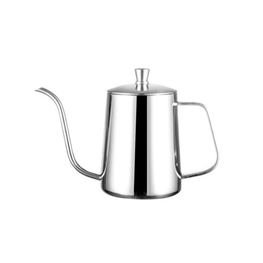 Coffee and Tea Pot with Non-Stick Surface 350 ml Stainless Steel Jug with Narrow Spout for Precise Pouring