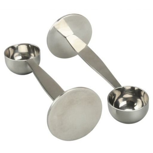 Coffee Measure with Tamper Stainless Steel