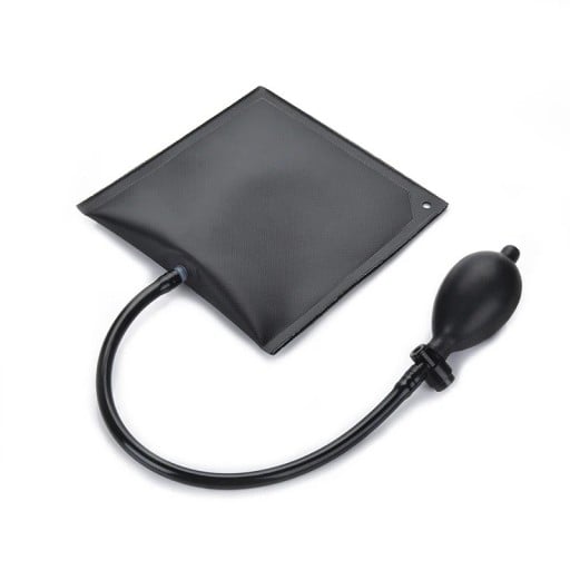 Coin de pompage 16,5 x 15 cm TPU Outils manuels de serrurier pour l'ouverture des portes de voiture Réparations de systèmes airbags et fenêtres