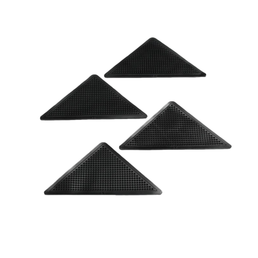 Coins antidérapants pour tapis 4 pcs