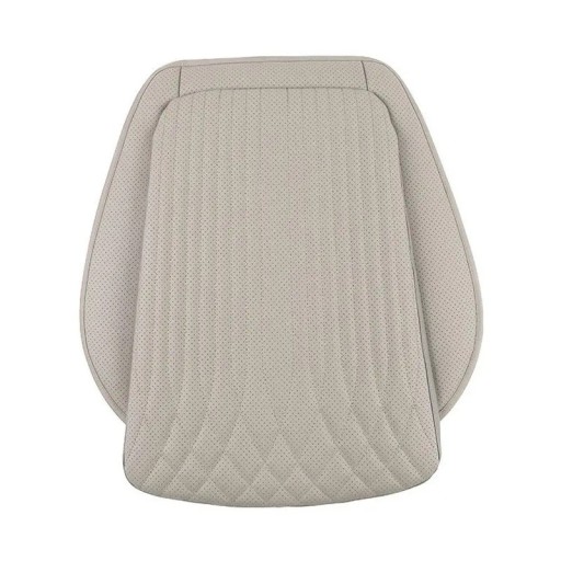 Cojín de asiento de cuero para automóvil Protector de asiento de automóvil Asiento cómodo Cojín de silla transpirable Almohadilla protectora de cuero sintético de primera calidad Fácil de mantener