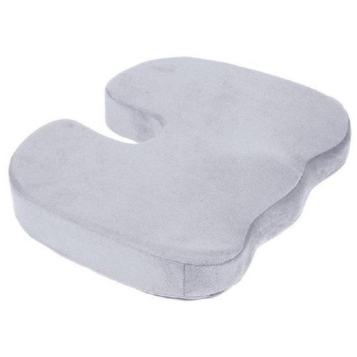 Cojín de asiento de espuma viscoelástica ortopédica