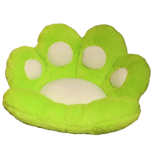 Cojín de peluche con forma de pata, 70 cm, T918