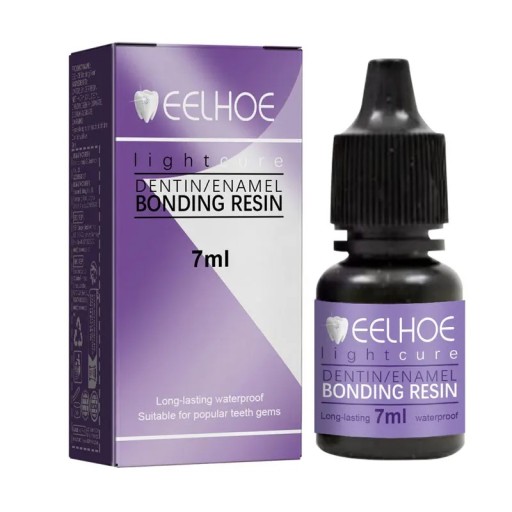 Cola para pedras dentárias 7 ml Cola para pedras dentárias Decoração dentária Cola profissional para dentes Decoração cosmética