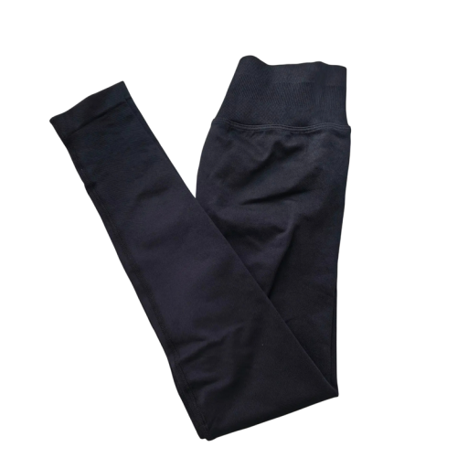 Colanți sport fără sudură pentru femei, pentru exerciții, pantaloni de fitness cu talie elastică, până la gleznă, modelatori, pentru yoga și alergare