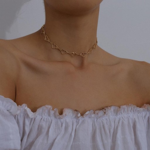 Colar de Coração Feminino G815