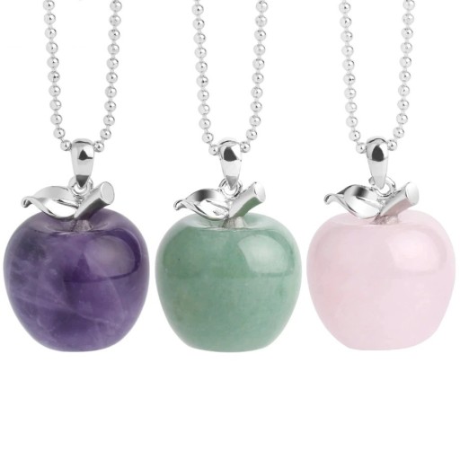 Colar feminino com maçã