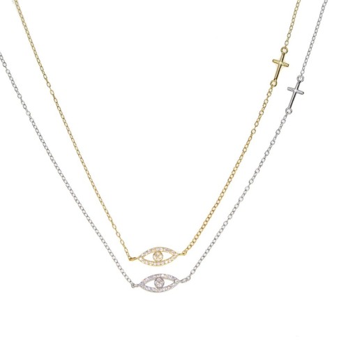 Colar feminino com olho G522