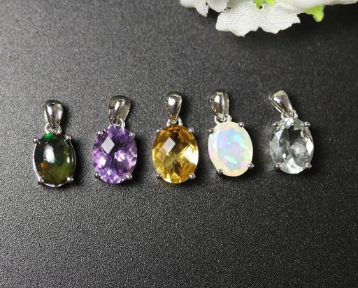 Colar feminino com pedra D777