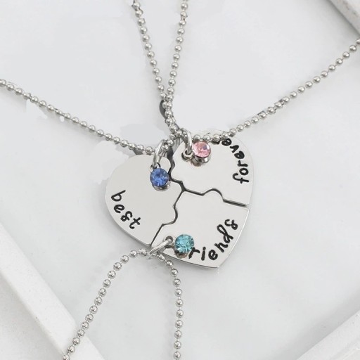 Colar feminino para melhores amigas D160