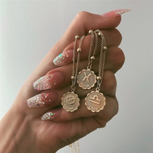 Colar feminino signo do zodíaco D215