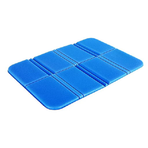 Colchoneta de espuma ultraligera plegable para dormir, portátil, para viajes al aire libre, impermeable, para acampar, picnic, espuma a prueba de humedad.