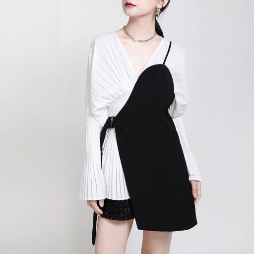 Colete assimétrico feminino P2427