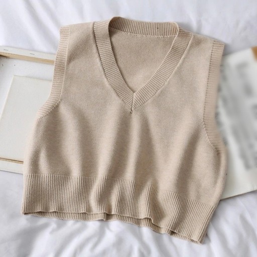 Colete de malha feminino A2356