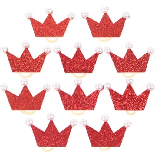 Coleteros para perros con corona