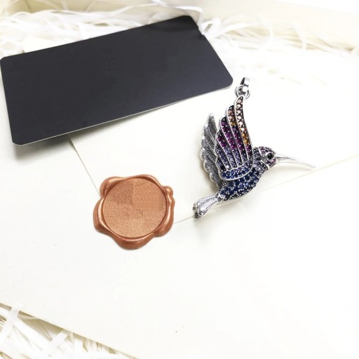 Colgante de colibrí para mujer