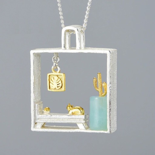 Colgante de mujer D576