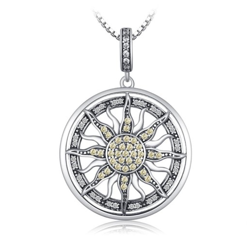 Colgante de sol para mujer