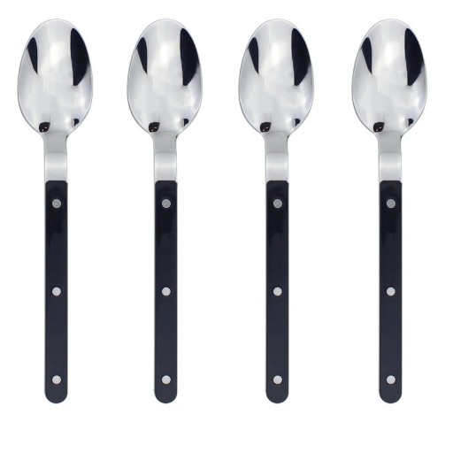 Colher de Mesa Conjunto de Talheres Design Moderno Colher de Mesa com Cabo Ergonómico Utensílios de Cozinha Elegantes para o Lar