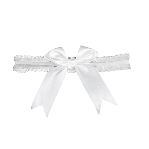 Colier choker pentru femei cu fundiță, colier din dantelă elastic, bandă elastică pentru gât, accesoriu delicat pentru purtare zilnică și ocazii festive