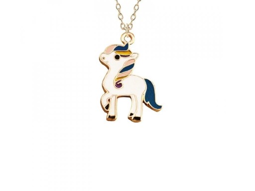 Colier pentru femei unicorn D88
