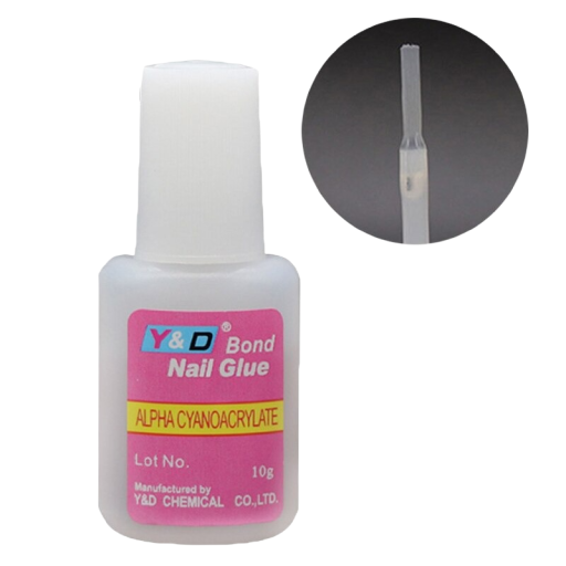 Colla ad asciugatura rapida per unghie artificiali
