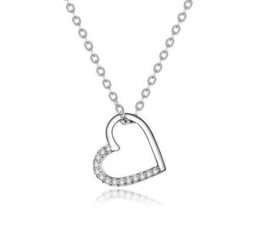 Collana da donna con cuore G498