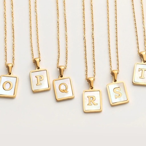 Collana da donna con lettera D387