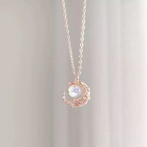 Collana da donna con luna D327