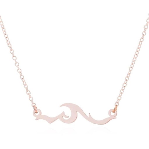 Collana da donna con onda marina