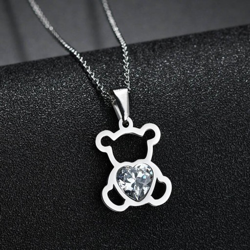 Collana da donna con orso