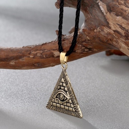 Collana da uomo piramide