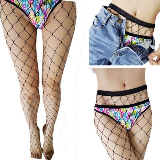 Collants en résille pour femmes