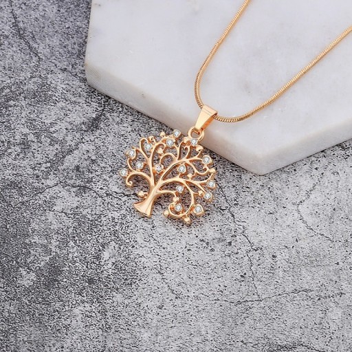 Collar de árbol para mujer D383