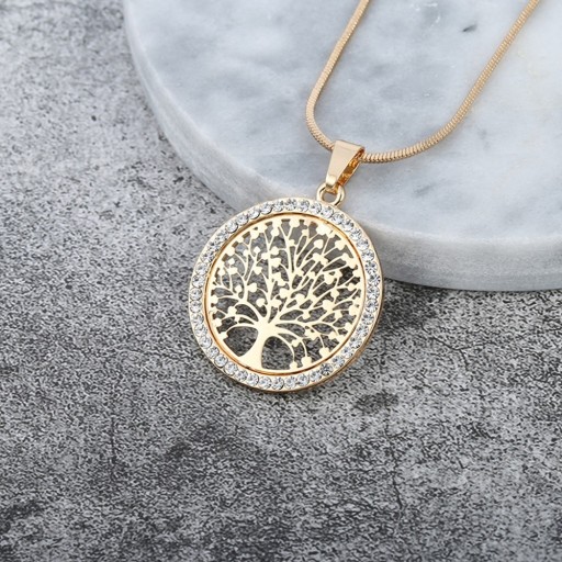 Collar de árbol para mujer G744
