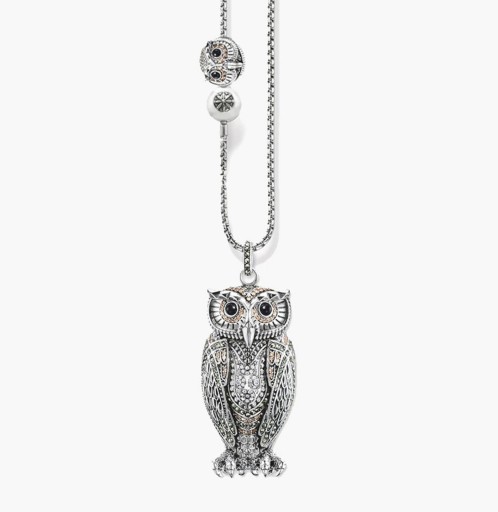Collar de búho para mujer