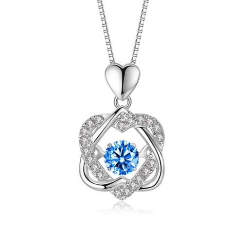 Collar de corazón para mujer G481