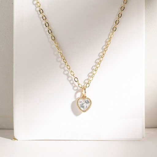 Collar de corazón para mujer G822
