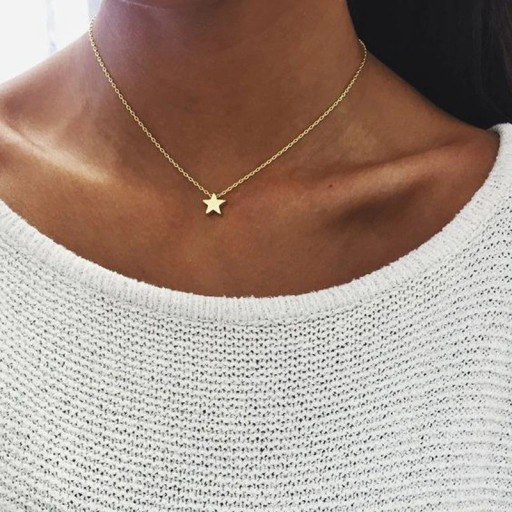 Collar de estrella para mujer