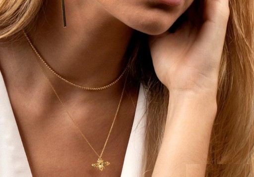 Collar de mujer con abeja G508