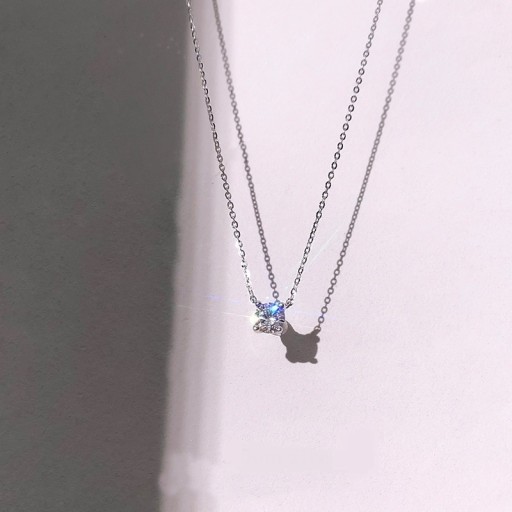 Collar de mujer con circonitas