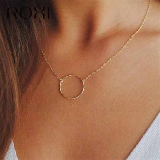 Collar de mujer con círculo G439