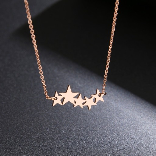 Collar de mujer con estrellas D279