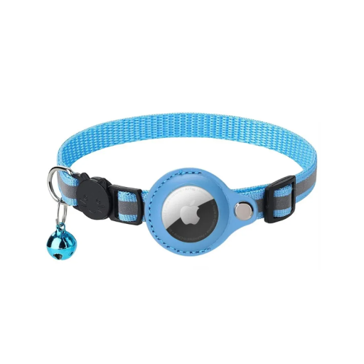 Collar de seguridad para gato con soporte para chip de localización Collar ajustable reflectante con cascabel 22–32 cm Collar de seguridad para gato con soporte para chip de localización Collar ajustable reflectante con cascabel 22–32 cm