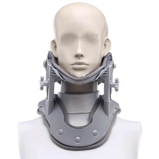 Collarín cervical con calefacción, soporte de tracción cervical, corrección de postura, con almohadillas suaves para aliviar el dolor