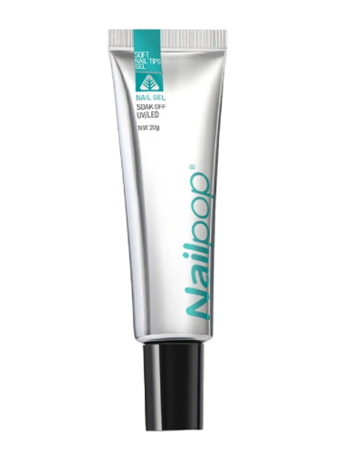 Colle en gel pour ongles artificiels Colle transparente forte pour tips d'ongles 20 g