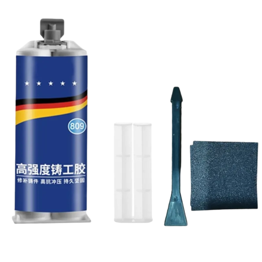 Colle pour réparation des métaux 100 g Colle forte et étanche avec accessoires