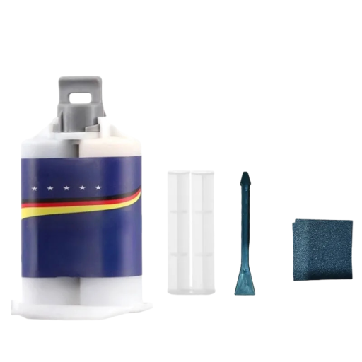 Colle pour réparation des métaux 50 g Colle forte et étanche avec accessoires